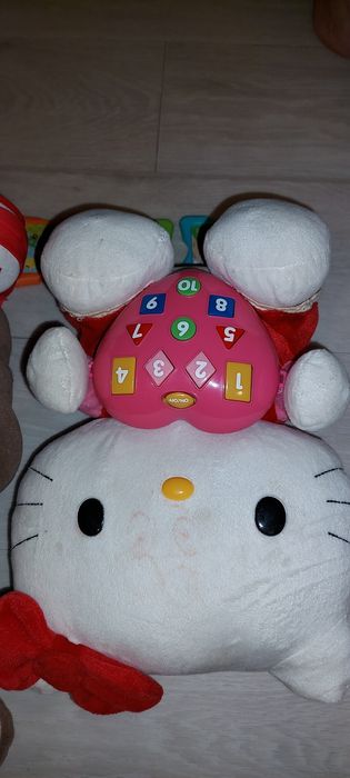 Conjunto de 2 peluches interativos