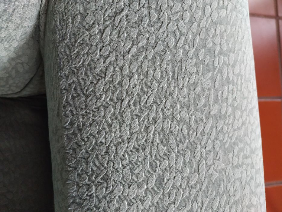 Capa de sofá verde seco