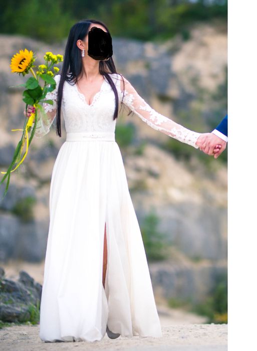 Suknia ślubna + dodatki