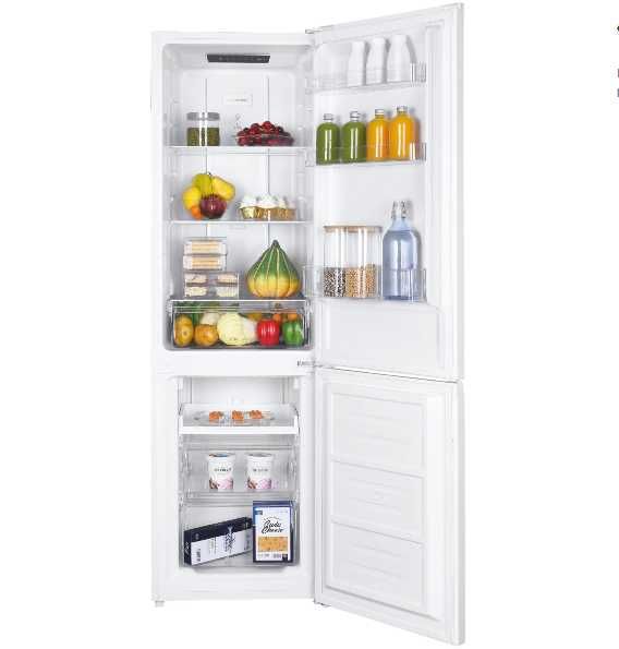 Lodówka Candy CCH1T518EW Pełny No Frost 180x54cm 270L Klasa E Biała 08.19/01o/12