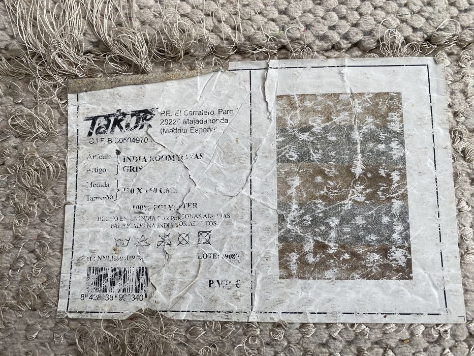 Tapete de pelo comprido 2,30 x 1,70