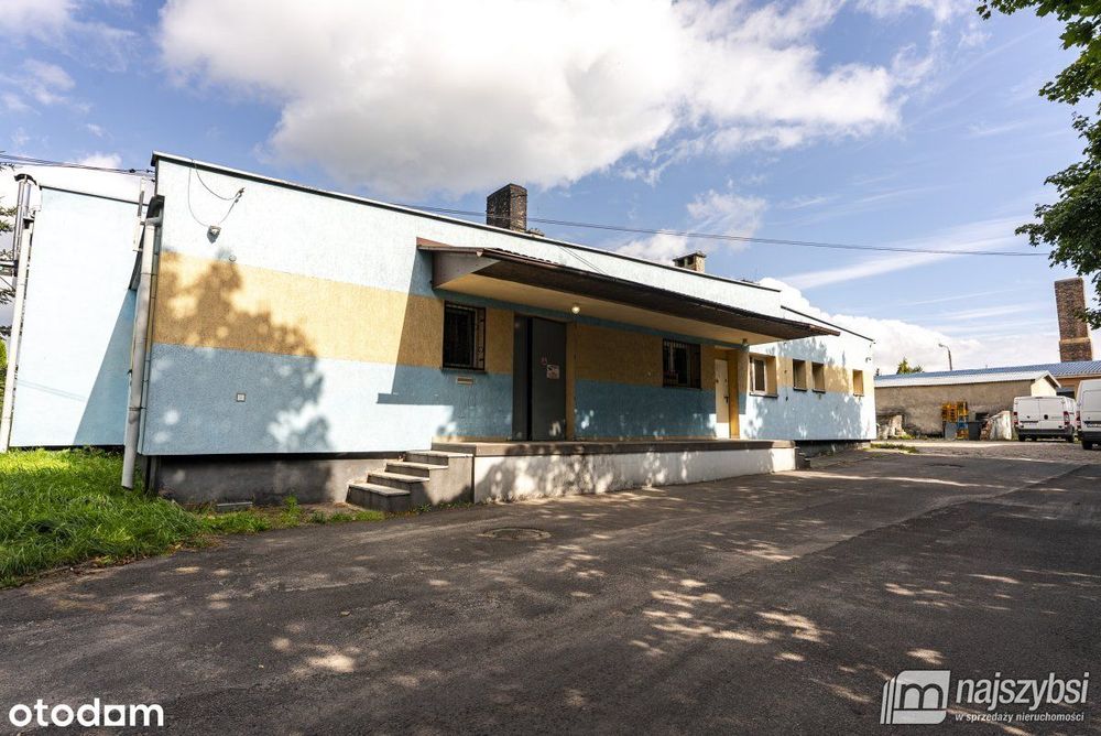 Świdwin- Obiekt produkcyjno- magazynowy 579 m2. Us