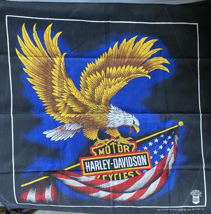 Бандана Xarley Devidson, винтаж USA, Оригинал