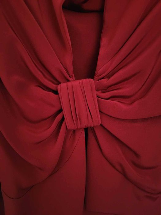 Fato Saia-Casaco Vermelho Escuro - Valentino