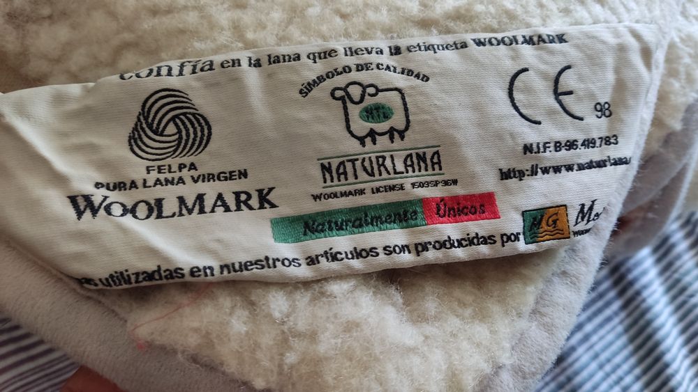 Cobertor de lã pura