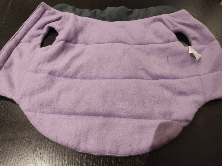 Ubranko dla psa małej rasy, ocieplane, dwustronne