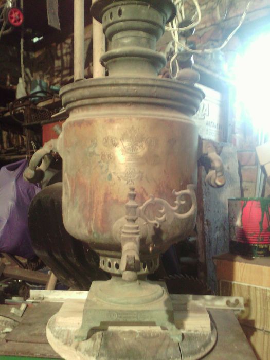 Самовар Баташевский на дровах 1895 года