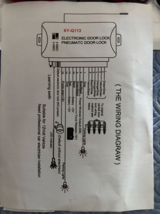 Sistema Comando de chave (NOVO /para carro)