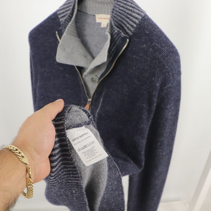 Чоловічий Вовняний Светр ARTU NAPOLI Cashmere Blend