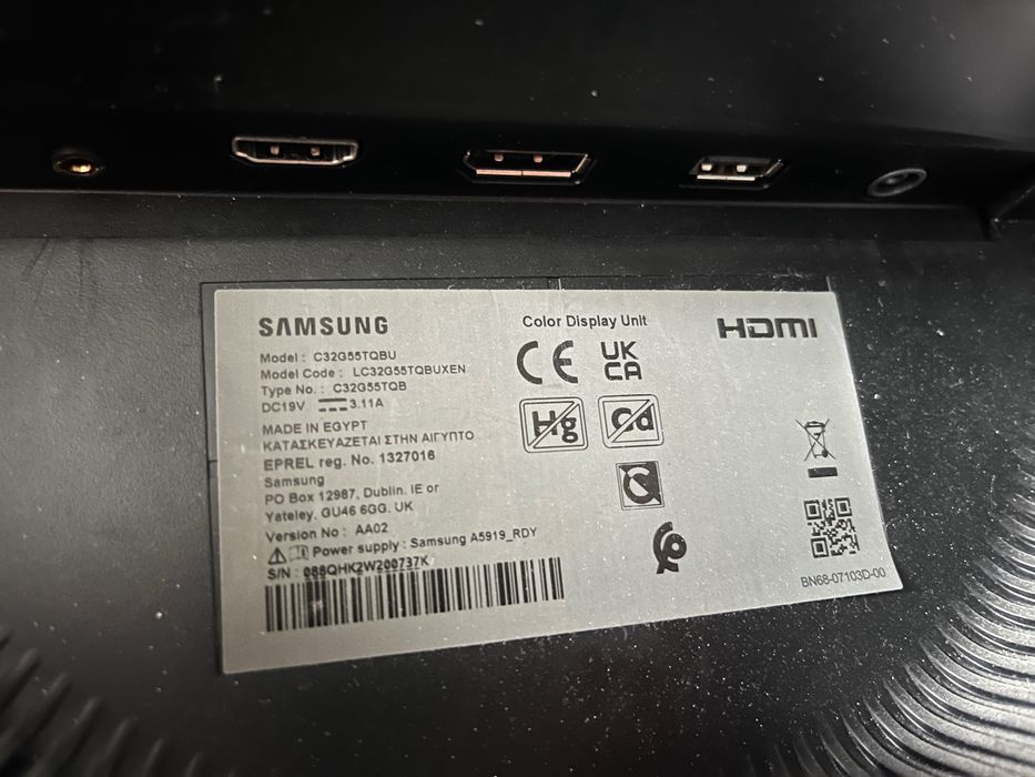 Monitor 32 cale 144hz