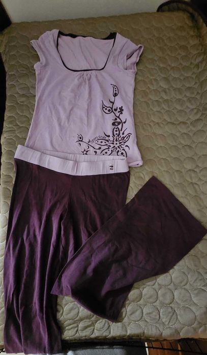 Fato treino manga curta