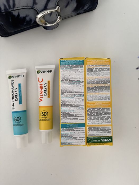 Garnier zestaw do pielęgnacji twarzy, 2x fluid, wit.C