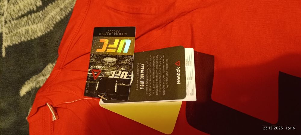 Koszulka Reebok UFC
