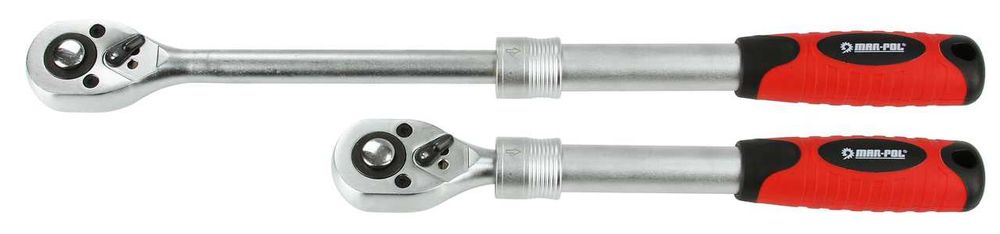 1/2" телескопическая трещотка Mar-pol M53573 44см, трищотка