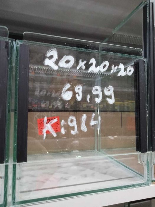 Terrarium 20x20x20 ( gilotyna ) - TINA ZOO Gliwice Witkiewicza