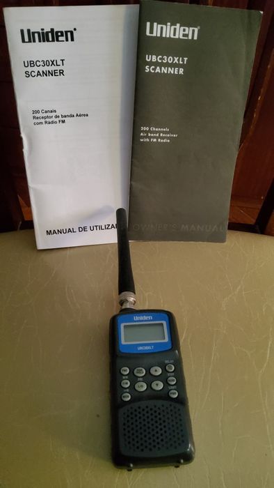 Rádio receptor várias frequências rádio Uniden