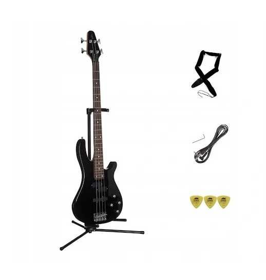 Gitara basowa niemiecka jakość + dodatki - Okazja!
