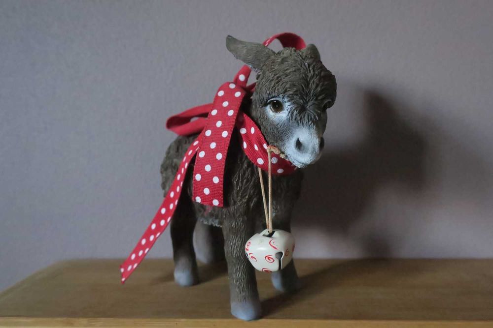 Figurka osiołek osioł dekoracja