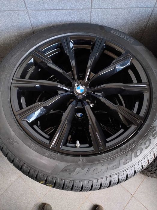JAK NOWE: Koła Felgi Zimowe 20 Cali BMW X5 G05, X6 G06 M Pakiet Zimowe
