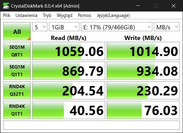 Obudowa dysku SSD M2 Lexar E300 NVMe USB-C 3.2 10Gbps