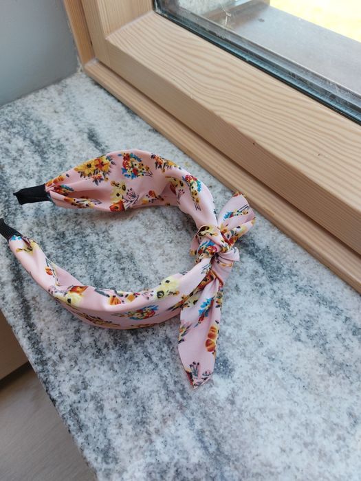 Opaska na głowę kwiaty