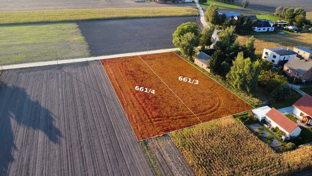 REZERWACJA Działki budowlane | 1 km od Krotoszyna | Warunki zabudowy