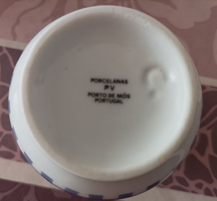 Conjunto 4 Peças Porcelana PV Porto Mós