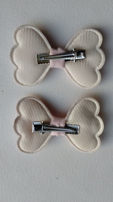 Romantyczne słodkie słoneczko spinki NOWE pudrowy róż