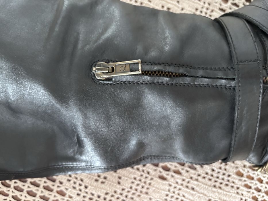 Kozaki oficerki Mcq Alexander Mcqueen Mqueen skora 37
