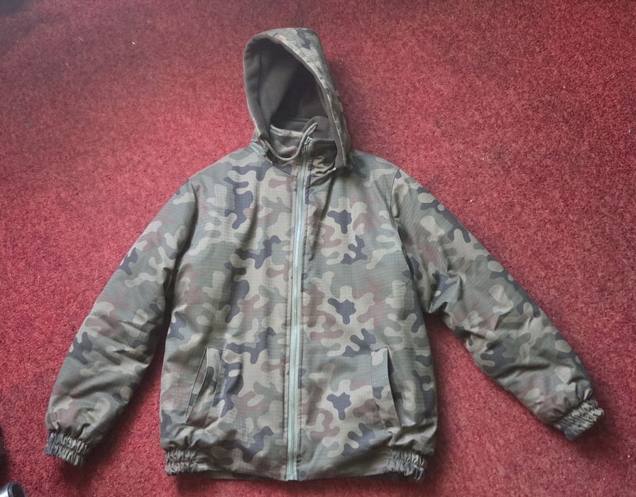 Kurtka wojskowa Moro ocieplana zimowa gruba r. L, firma GROM