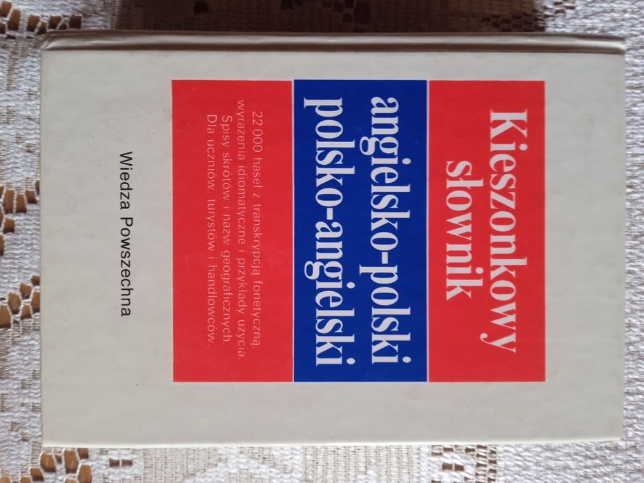 Kieszonkowy słownik polsko -angiekski