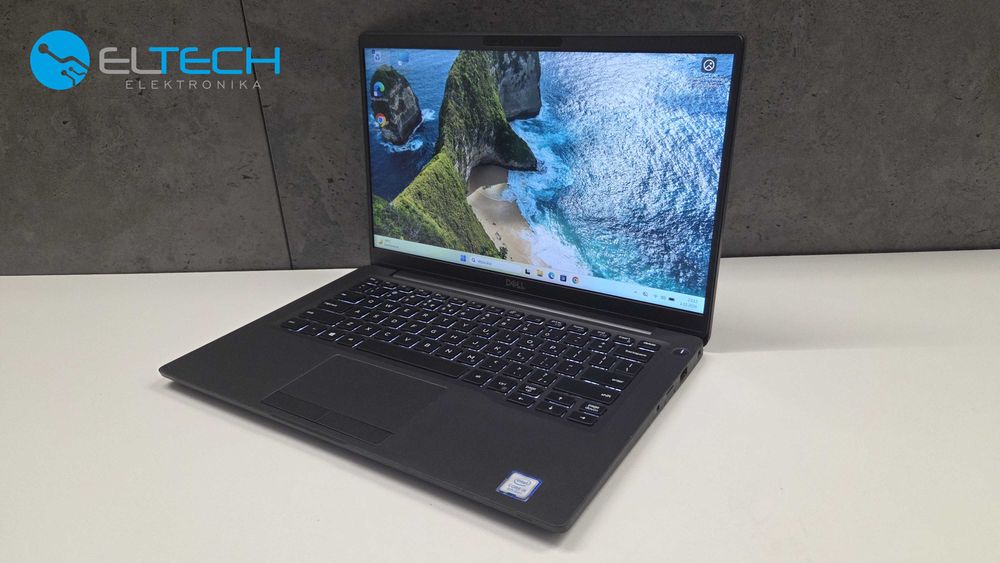 Dotykowy Dell Latitude 7400 i5 8365U Ram 8GB Dysk 256SSD Full HD IPS gwarancja Windows 11 Laptop do Pracy Nauki biura warsztatu biznesowy dla studenta