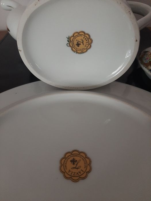 Caneca Siemens bule e prato limoges vizavi