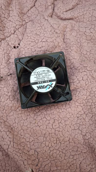 Ventoinha frontal máquina de secar beko