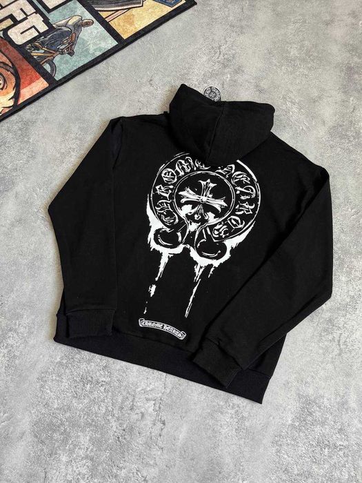 Оверсайз Худі Chrome Hearts | Кофта Хром Хартс (Хром Хардс)