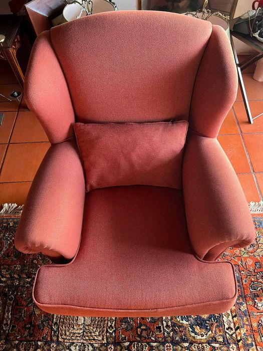 Conjunto Poltronas e Sofá Vermelhos Vibrante (Como Novos)