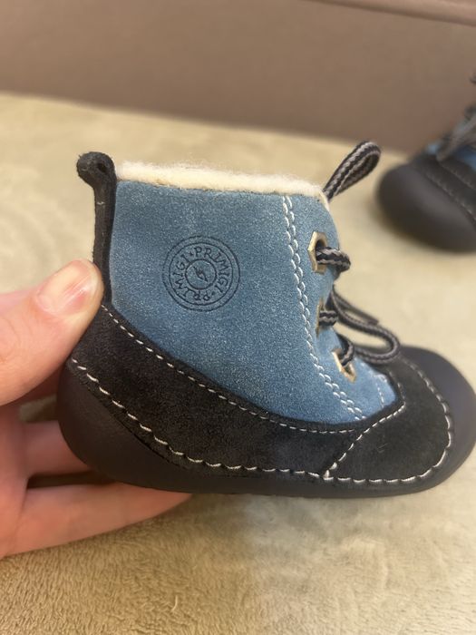 Дитячі замшеві черевики Primigi 19 розмір