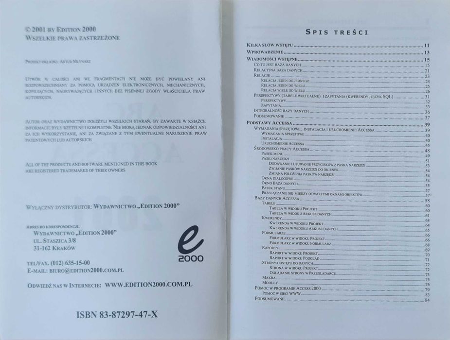 abc Accessa 2001 - Tomasz Nabiałek