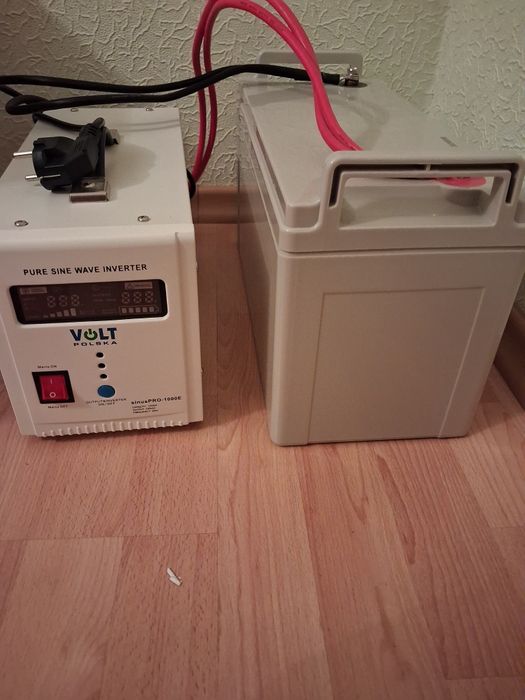 ДБЖ для котла та роутера + Гелевий акумулятор 120Ah (GEL)