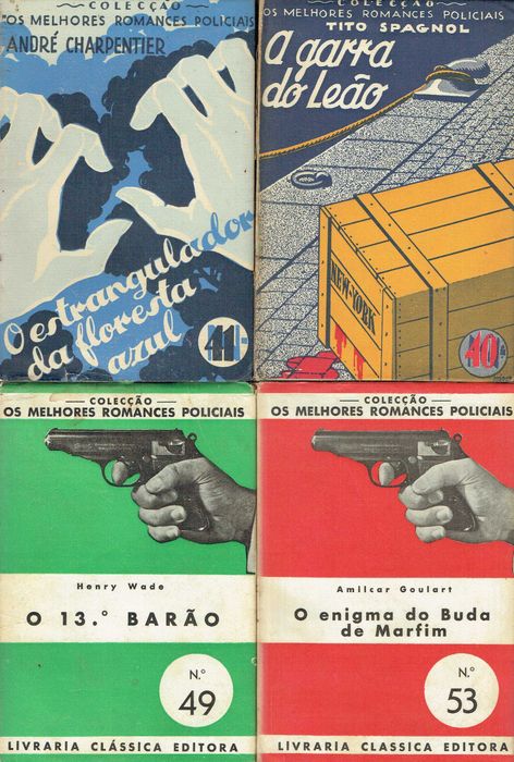 17062  Coleção Os Melhores Romances Policiais   por Adolfo Coelho