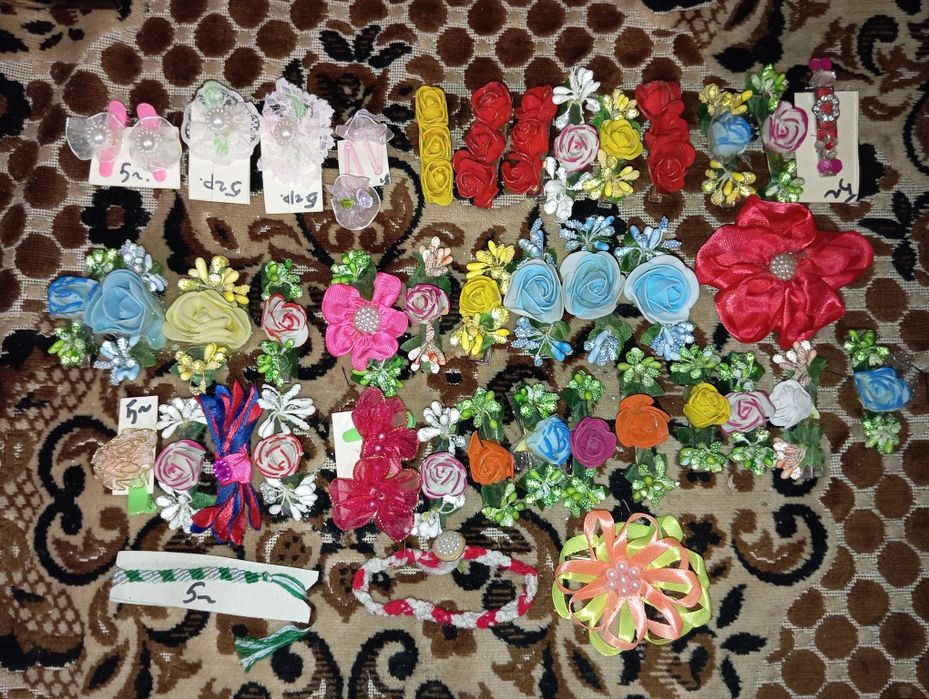 Продам заготовки для рукоділля, троянди  латекс, тичинки, заколки