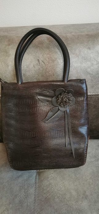 Сумка кожаная женская