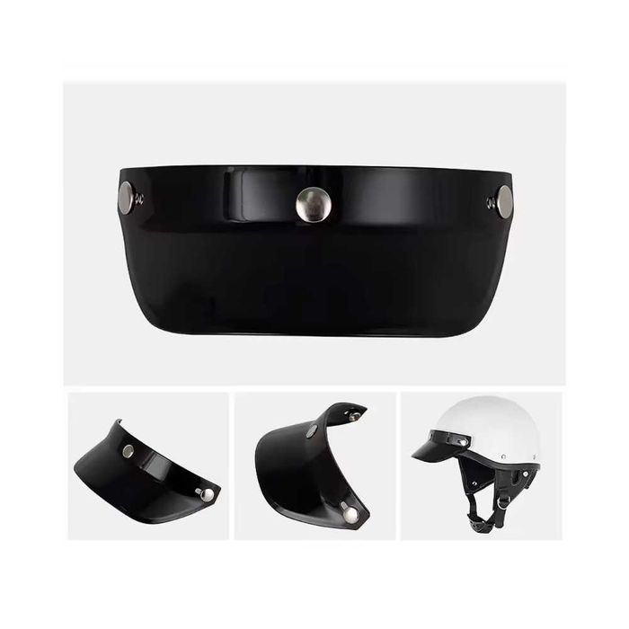 Pala universal 3 molas para capacete aberto - protecção anti-vento