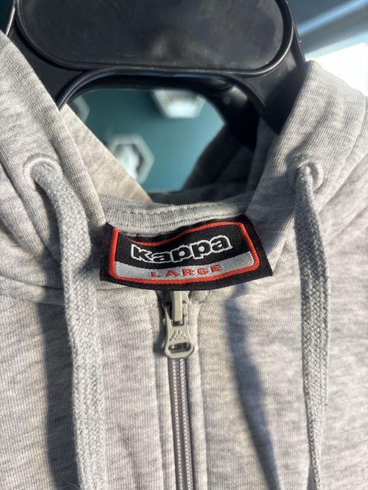 Szara rozpinana bluza Kappa L