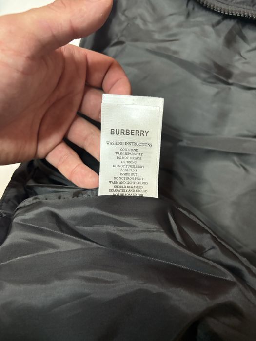 Пуховик барбері / burberry
