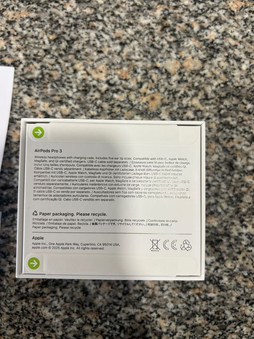 AirPods pro 3 novos (ainda selados)