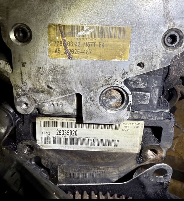 Motor Bmw  M57D25  256D2 177cv