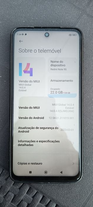 Xiaomi Redmi Note 9S