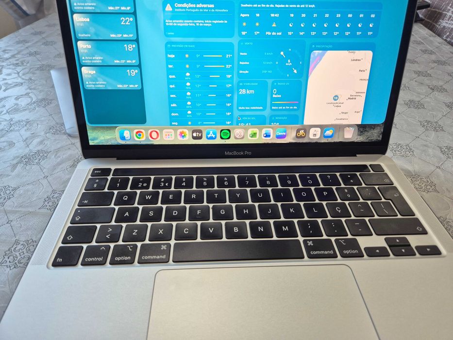 Portátil Apple MacBook Pro 13” Touch Bar – Como Novo Com último MacOS