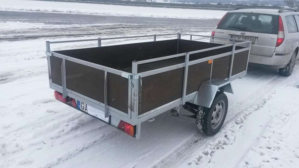 Nowa, duża 250x125x40, 1t. ład. resor, pły